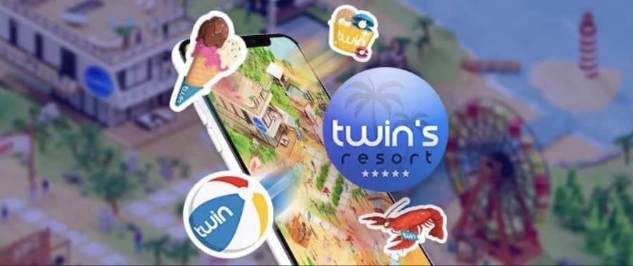 Twin resort summer game