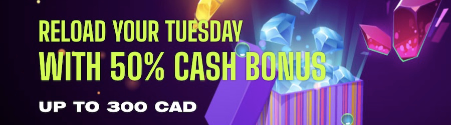 Weekly reload bonus Yoju Casino