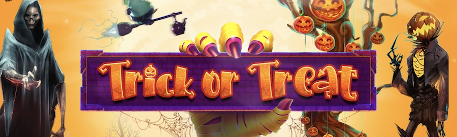 Trick or Treat Free Spins No Wager