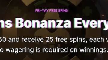 Free spins Bonanza Wagmi Casino